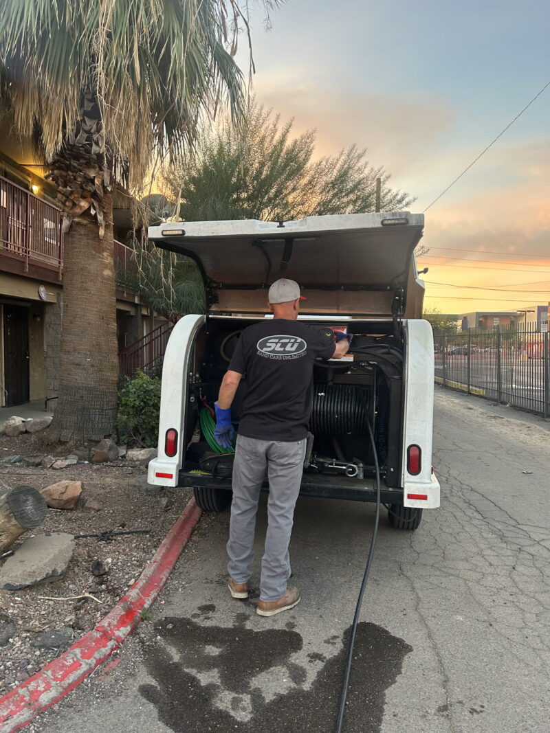 Drainco Hydro-Jetting in Phoenix Az providing hydro-jetting and sewer cleaning services